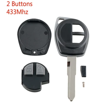 Автомобильный Умный дистанционный ключ 2 кнопки, пригодный для Swift Sx4 Alto Jimny Vitara Splash 2007-2013
