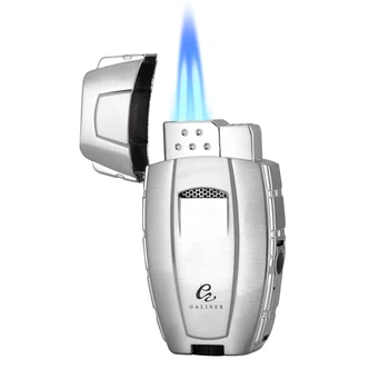 Аксессуары для дома от GALINER Cigar Lighter с перфоратором для сигар Профессиональная Новая зажигалка Jet Windproof Luxury Torch Turbo