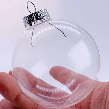Акция -5 шт. x Рождественское украшение для раскрашивания своими руками, 70 мм Стеклянный шар-сфера