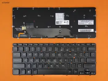 Американская Клавиатура для ноутбука Dell XPS 13 L321X 9333 L322X 0X52TT 12 9Q23 L221X 9Q33 9Q34 ЧЕРНОГО цвета с подсветкой