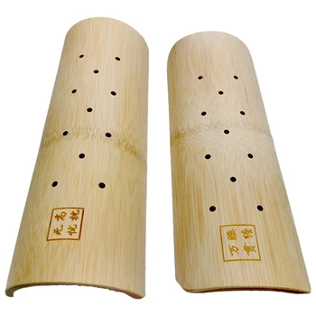 Бамбуковая U-образная подушка для позвоночника Бамбуковая подушка для шеи Полукруглая Бамбуковая защита поясничного отдела
