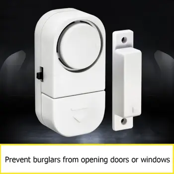 Беспроводная Домашняя Оконная Дверная Охранная сигнализация с магнитным датчиком для домашней безопасности