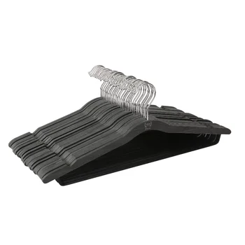 Вешалки для одежды из тонкого дерева The Home Edit, упаковка из 30 штук, черные