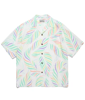 Высокое качество 
 Пляжные рубашки LEAF ALOHA Wacko Maria Hawaii, Мужская и Женская Повседневная рубашка с модной биркой