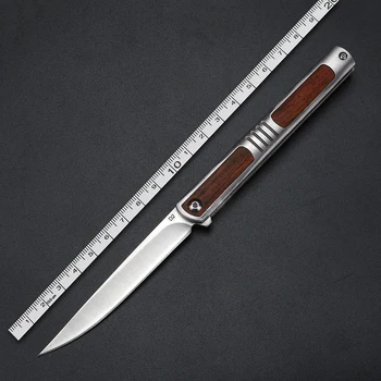 Высококачественный Флиппер-Нож Из Стали D2, Быстрораскрывающийся Шарикоподшипниковый Складной Карманный Нож, Тактические Ножи Camp EDC, Универсальный мультиинструмент