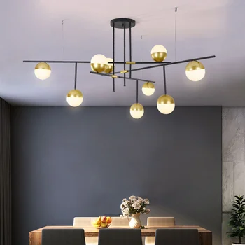 геометрический подвесной светильник алмазный подвесной светильник потолочный светодиодный дизайнерский светильник кухонный светильник luminaria de mesa столовая