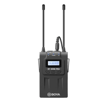 Двухканальный беспроводной приемник BOYA RX8 Pro UHF 48 Bodypack для микрофонной системы Передатчика BY-WXLR8 BY-WHM8 BY-WM8 TX8 Pro