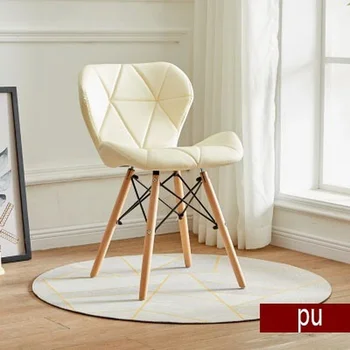 Деловой стул для спальни, домашний стул для отдыха, простой стул для обсуждения, офис, обеденный стул в общежитии, стул для салона красоты, дизайнерский стул