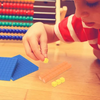 Демонстрационная коробка Обучающая игрушка Строительный Стек Игрушки Обучающий Куб для детей