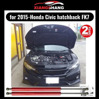 для 2015-Honda Civic хэтчбек FK7, Передний капот, Изменение газовых стоек, Пружинный демпфер из углеродного волокна, Подъемная опора, Амортизатор