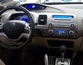 Для Honda CIVIC 2006-2011 Автомобильный плеер GPS Навигация 128 ГБ Android Авто Радио Стерео Головное устройство Аудиомагнитофон