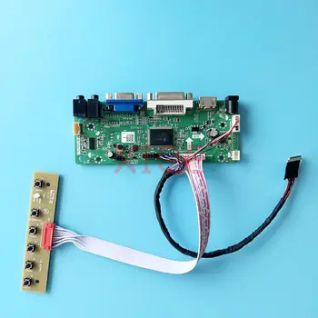 Для LP156WH3-TLA1/AA/F1/L1/S1/T1 Плата контроллера DVI VGA Аудио 1366 *768 HDMI-Совместимый 40-Контактный LVDS 15,6 