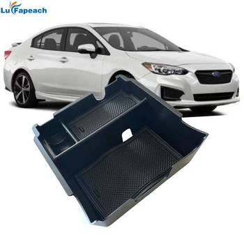 Для Subaru Impreza Центральный Пульт Управления Центральный Подлокотник Ящик Для Хранения Внутренний Черный ABS Модифицированный Автоорганизатор Subarur Аксессуары Новый