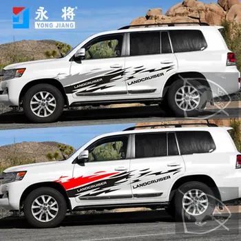 Для Toyota Land Cruiser 2008-2020, Автомобильная наклейка, внешняя декоративная спортивная наклейка, Lander Cruiser, Персонализированная Пользовательская наклейка