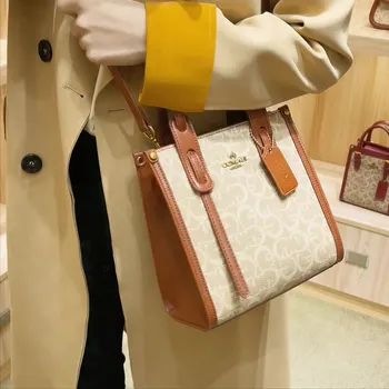 Женская сумка 2023, легкая роскошная модная универсальная сумка для поездок на работу, большая вместительная сумка для мамы через плечо, сумка на одно плечо W408