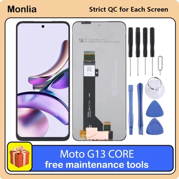 Замена сотового телефона Сенсорный ЖК-дисплей ЖК-экран для Motorola Moto G13/G23 с цифрователем сенсорного экрана в полной сборке