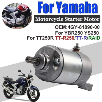 Запчасти для мотоциклов Стартер Электрический Двигатель Стартер для Yamaha 4GY-81890-00 YBR250 YBR 250 YS250 TT250R TT-R250 TT-R RAID
