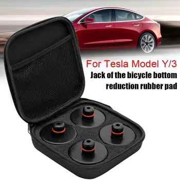 Защитите Автомобильный Аккумулятор Аксессуары Для Шасси Резиновый Подъемный Домкрат Адаптер для Tesla Model 3 Y S X 2023 2022 2021 Инструменты Для Ремонта Шайб