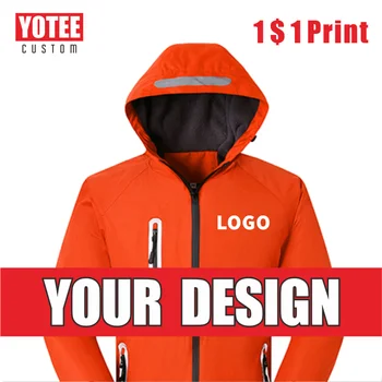 Зимняя толстая ветровка YOTEE высокого качества, фирменный логотип группы компаний, пуховик на заказ, мужские и женские топы