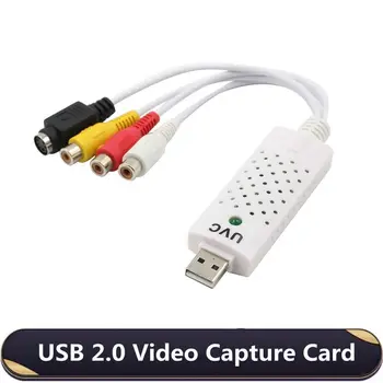 И играть в компьютерную игру Запись живой игры USB 2.0 USB Карта захвата Видео Карта захвата видео Граббер Адаптер видеозахвата
