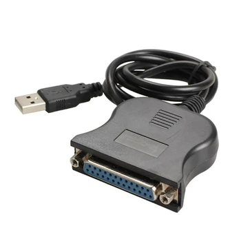 Кабель-адаптер для параллельного принтера IEEE 1284 25pin USB к параллельному порту DB25 25Pin Y3ND