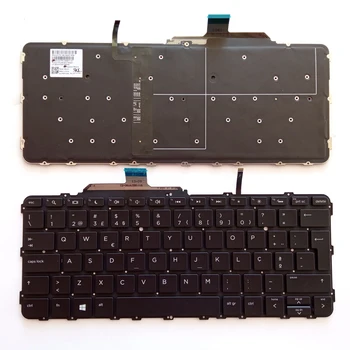 Качественная клавиатура для ноутбука HP EliteBook Folio G1 Notebook 850915-091 с подсветкой клавиатуры