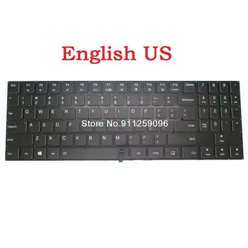 Клавиатура для ноутбука Lenovo Y530 Y530-15ICH на английском языке US SN20Q73421 V160420JS1-US Y530-US PK1317L3A00 С Подсветкой Черного Цвета, Новая