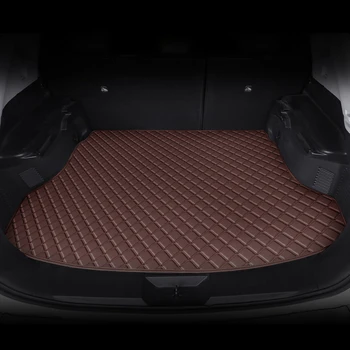 Кожаные Коврики для багажника автомобиля на заказ Honda CRV 2017-2021 Высококачественные Аксессуары для интерьера, Защита от грязи, Лоток для Грузового лайнера