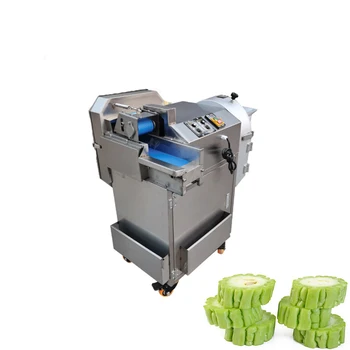 Коммерческая машина для резки овощей, полностью автоматическая Машина для измельчения редиса, фруктов, овощей, картофеля