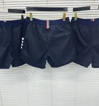 Короткие брюки TB THOM, Модный Корейский дизайн, Повседневные Дышащие мужские Шорты, Летние Пляжные Повседневные спортивные толстовки TB на открытом воздухе