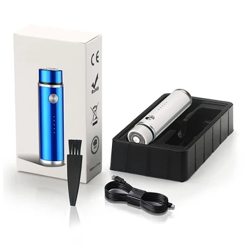 Мини-электробритва с длительным сроком службы от аккумулятора Портативная автомобильная USB-аккумуляторная бритва