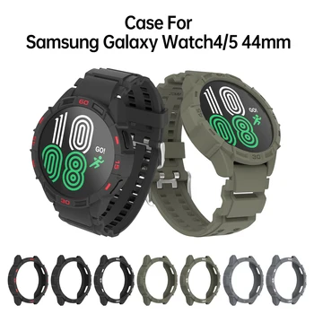 Многоцветный чехол для часов Sikai для Samsung Galaxy Watch5 Watch4 44 мм, Защитный чехол, ремешок для Samsung Galaxy Watch 4 Watch 5