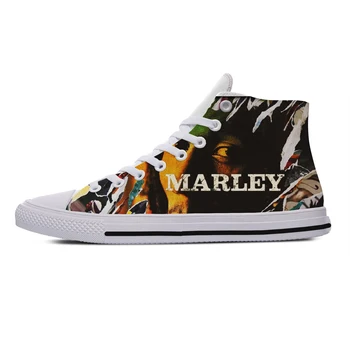 Модные женские И мужские Легкие Кроссовки, повседневная обувь для настила, Высококачественная крутая парусиновая обувь Bob Marley, Высококачественная Парусиновая обувь Bob Marley