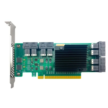 Накопитель SSD-накопителя ANU28PE16 Nvme от SFF8643 до SFF8639, 8 портов 12 ГБ, (без кабелей, не поддерживает кабель LSI от 8643X2 до 8639X2)