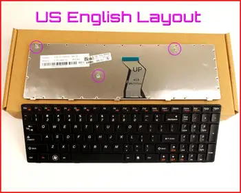 Новая Клавиатура Английской версии для ноутбука Lenovo V580 B590 V570G V570A 25-013358 V-117020FS1