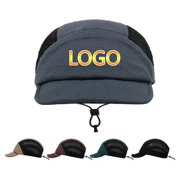 Новая летняя бейсболка с сетчатым логотипом для мужчин, регулируемая кепка, модные дышащие кепки для пап, кепки для пап с защитой от ультрафиолета