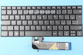 Новая Чешско-словацкая клавиатура для Lenovo ideapad 530S-14IKB 530S-14ARR 530S-15IKB S530-13IML S530-13IWL С подсветкой Серого цвета