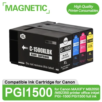 Новый 4ШТ 1500 Совместимый Чернильный картридж PGI1500 XL для canon MAXIFY MB2050/MB2350 принтер офисный струйный PGI-1500 pgi1500 с полными чернилами