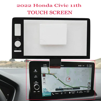 Новый Дигитайзер с сенсорным экраном для 2022 Honda Civic 11th DVD GPS навигация Авто 2022 Honda Civic TM090JVKQ01