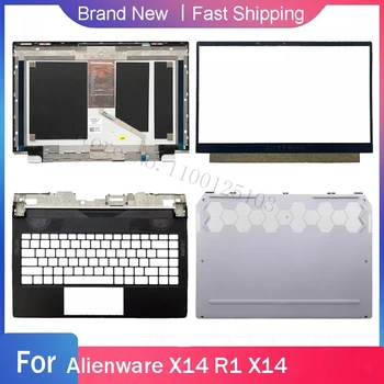 Новый Нижний чехол для ноутбука Dell Alienware X14 серии R1 X14 с ЖК дисплеем Задняя крышка Передняя панель Подставка для рук Верхний воздуховод A B C D Корпус