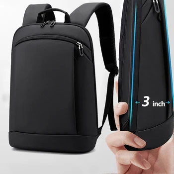 Новый Тонкий рюкзак для ноутбука, мужская сумка, 15,6-дюймовый Офисный Женский рюкзак, деловая сумка, простая студенческая сумка для путешествий на открытом воздухе
