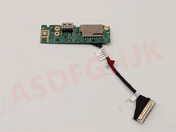 Оригинальный для Dell Inspiron 14 5481 кнопка питания USB SD card reader IO маленькая плата CN-FA02D3 CN-09WK02 с кабелем 09WGKD Тест в порядке