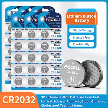 оригинальный литий-ионный кнопочный элемент CR2032 BR2032 ECR2032 LM2032 5004LC для часов, Игрушек, Автомобильного пульта дистанционного Управления cr2032 battery