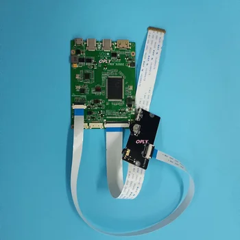 Плата контроллера EDP, совместимая с Mini HDMI, 2K для LM156LFCL07, LM156LFCL10, LM156LFCL11, ЖК-панель с разрешением 1920Х1080 Type-c Micro USB, светодиодная