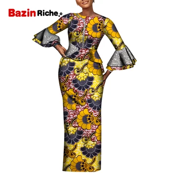 Потрясающее качество, топ и юбка ручной работы в африканском стиле Дашики, комплект из 2 предметов, Традиционная одежда, Элегантные костюмы для женщин, вечеринка WY9812