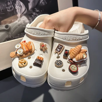 Продуктовая серия Croc Charms Pack Ins Популярное украшение, Милое украшение для Сабо, сандалий, милые аксессуары, подарки для мальчиков и девочек