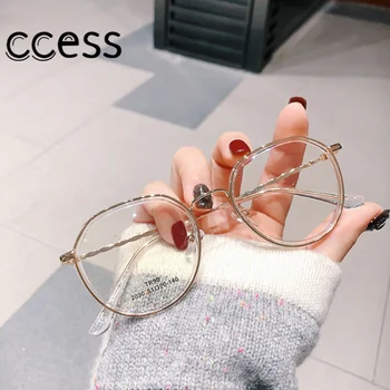 Ретро Круглые очки Для Мужчин И женщин, Металлические Очки для близорукости, готовые очки для близорукости -1 -1.5 -2 -2.5 -3 -3.5 -4 -4.5 -5 -6