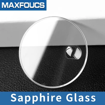 Сапфировое стекло Плоское с датой 30x2,2 мм, толщина 1,2 мм, 29-33 мм, Календарь Cyclops, Стекло для часов с защитой от царапин