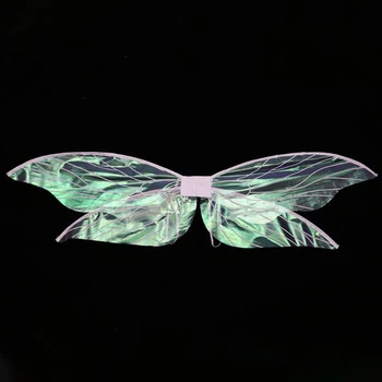 Складывающееся крыло Феи-бабочки для наряда Крыла бабочки на День Рождения, костюм для вечеринки в честь Хэллоуина, Крыло Ангела для детей 066C