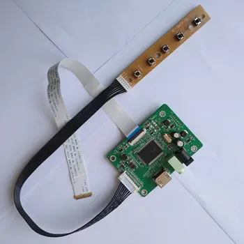 Совместимый с HDMI ЖК-дисплей со светодиодной панелью управления EDP, экран монитора для мини-дисплея B140XTN02 1366X768